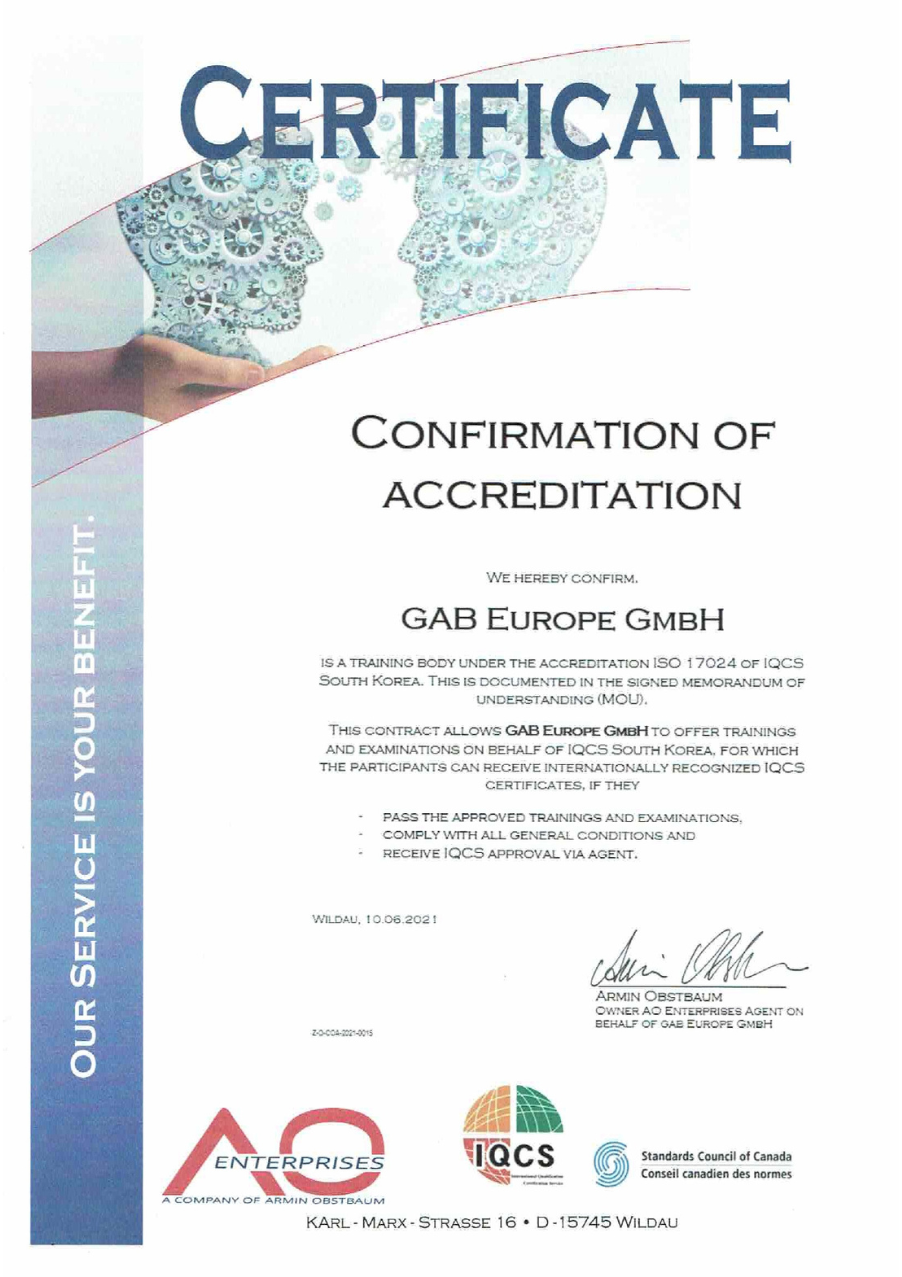 Certificate 3